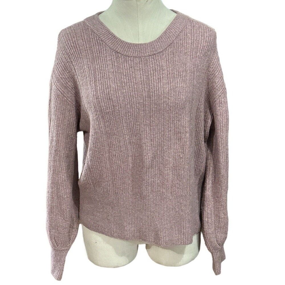 Hippie‎ Rose Lavender Sweater Size Large EUC